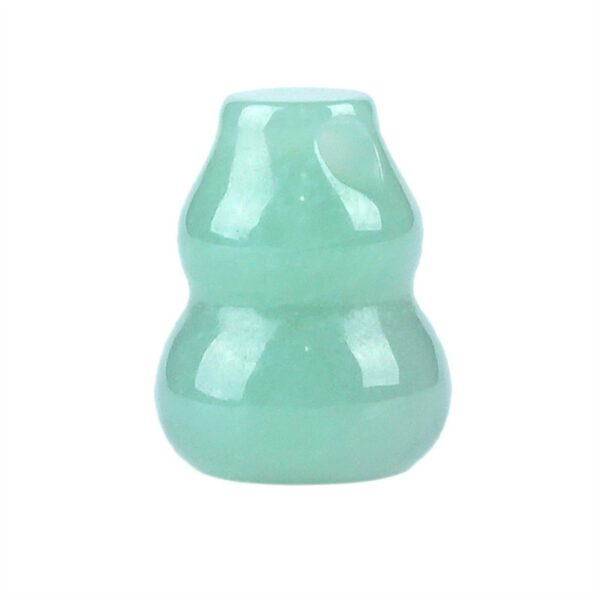 5 pcs / 10 pcs 15 mm high quality natural Burmese jadeite gourd shape bead - Image 5