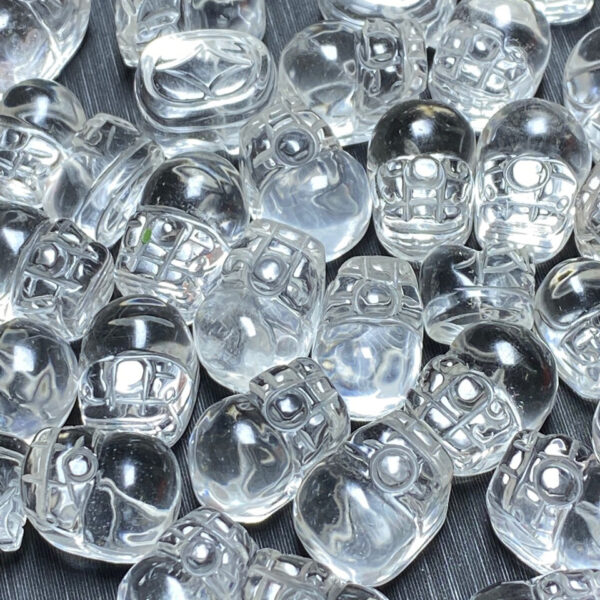 nice pixiu shape natural clear quartz bead - Image 4