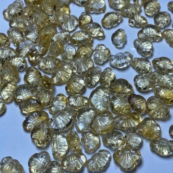 nice ruyi shape clear citrine bead - Image 4