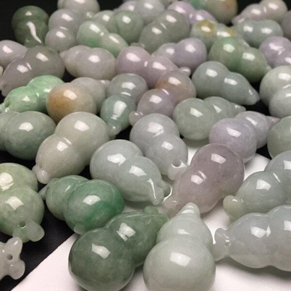 gourd bead, jade gourd, jade bead, jadeite bead, jade pendant - Image 10