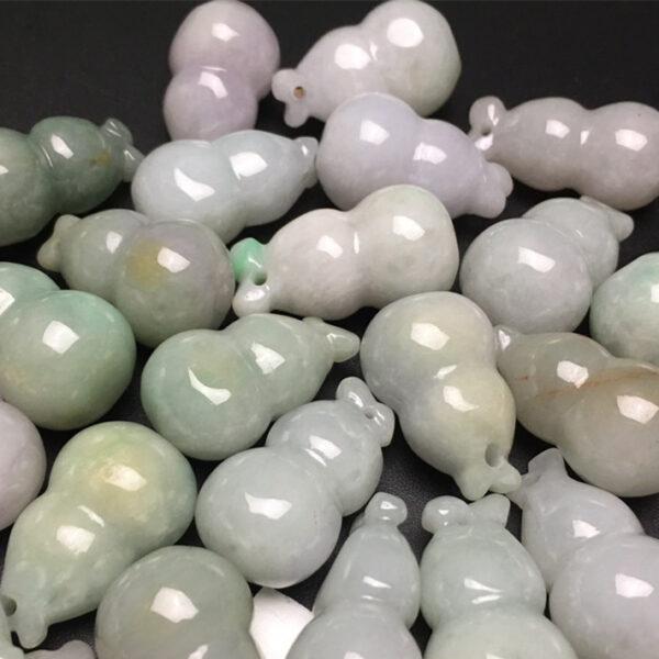 gourd bead, jade gourd, jade bead, jadeite bead, jade pendant - Image 6