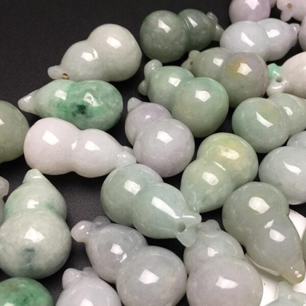 gourd bead, jade gourd, jade bead, jadeite bead, jade pendant - Image 7