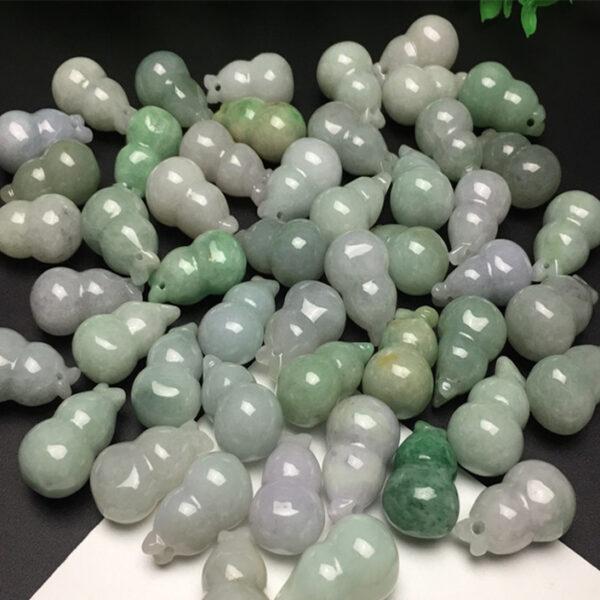 gourd bead, jade gourd, jade bead, jadeite bead, jade pendant - Image 8
