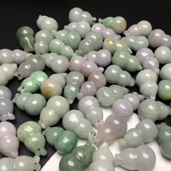 gourd bead, jade gourd, jade bead, jadeite bead, jade pendant - Image 9