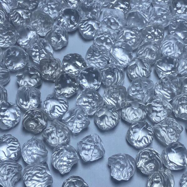 5 pcs / 10 pcs lion head shape natural clear quartz bead - Image 4