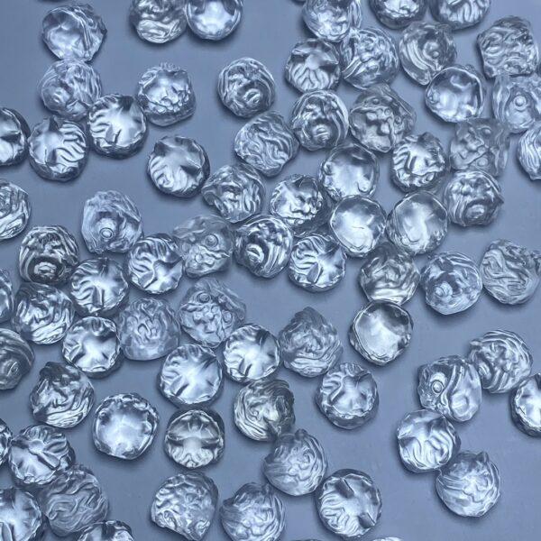 5 pcs / 10 pcs lion head shape natural clear quartz bead - Image 5