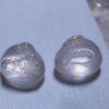 5 pcs / 10 pcs cute rabbit shape light color natural rose quartz bead