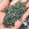 100 pcs small round shape genuine natural green jadeite bead, jade bead