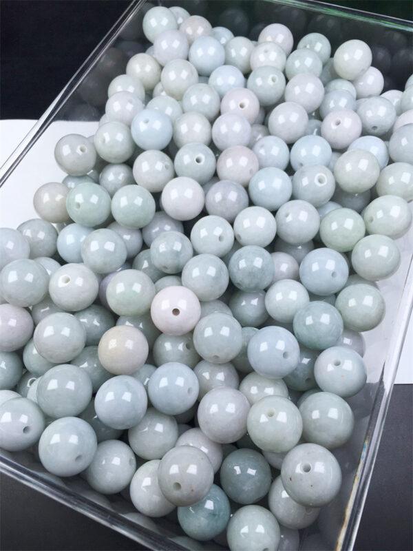 20 pcs 17mm big round shape genuine natural jadeite bead, jade bead - Image 5