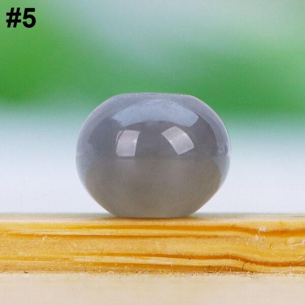 high quality rondelle shape genuine natural nephrite jade bead - Image 9