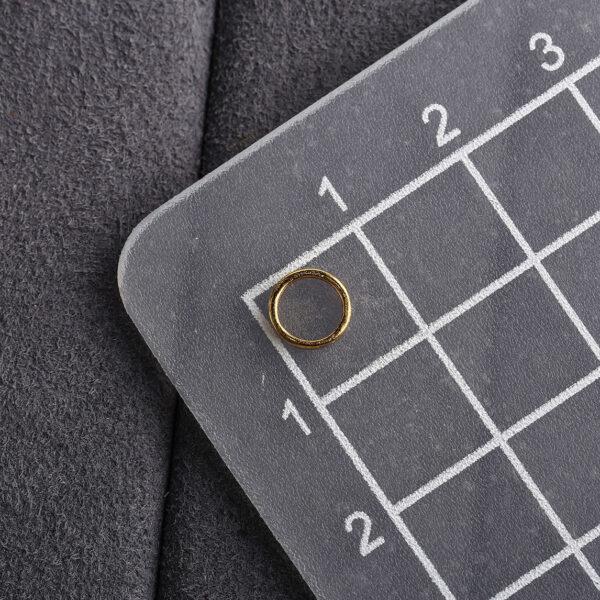Coil shape gild s925 sterling silver bead, golden coil bead - Image 2