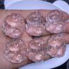 1 pcs / 2 pcs nine-tailed fox shape natural clear quartz charm bead