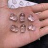 5 pcs / 10 pcs cute pixiu shape natural clear quartz bead