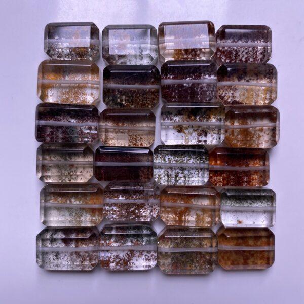 50 g cuboid shape natural Phantom Quartz bead - Image 4