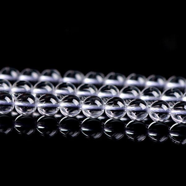 2mm - 14mm whole strand round shape high quality genuine natural clear quartz bead