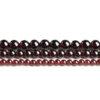 3mm - 9mm whole strand round shape 4A genuine natural wine red garnet bead