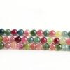 2mm - 3mm small bead whole strand round shape 5A deeper color genuine natural tourmaline bead