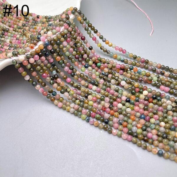 small size various genuine natural gemstones bead, 2 mm whole strand round bead - Image 11