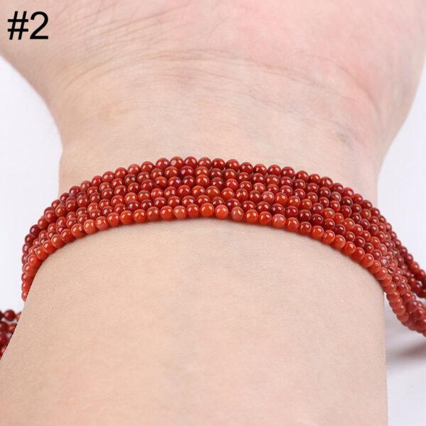 small size various genuine natural gemstones bead, 2 mm whole strand round bead - Image 3