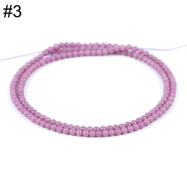 small size various genuine natural gemstones bead, 2 mm whole strand round bead - Image 4