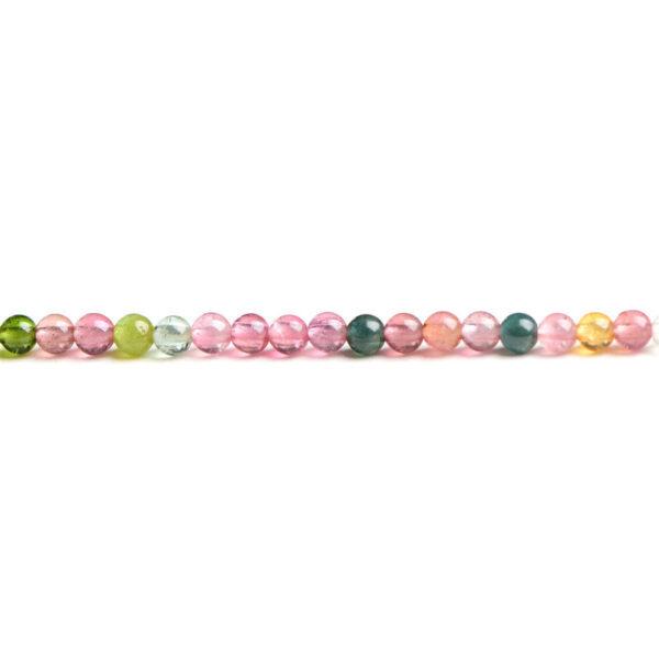 2mm - 3mm small bead whole strand round shape 6A genuine natural tourmaline bead - Image 4
