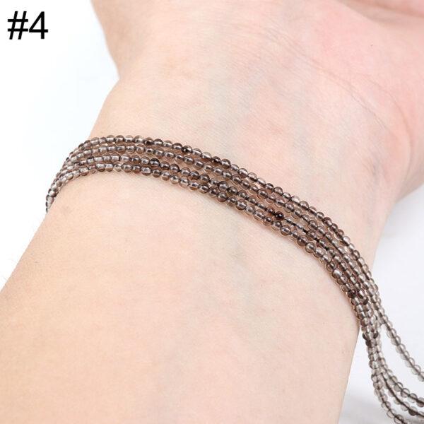 small size various genuine natural gemstones bead, 2 mm whole strand round bead - Image 5