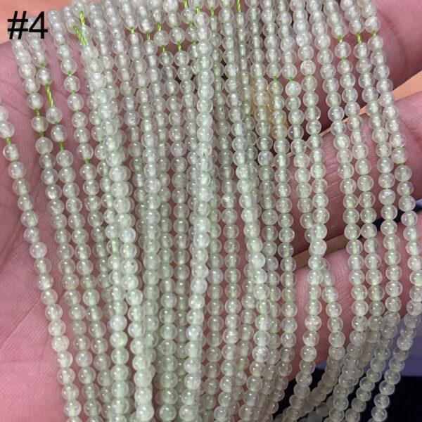 small size various genuine natural gemstones bead, 3 mm whole strand round bead - Image 5