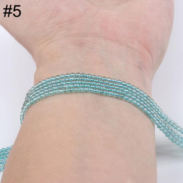 small size various genuine natural gemstones bead, 2 mm whole strand round bead - Image 6