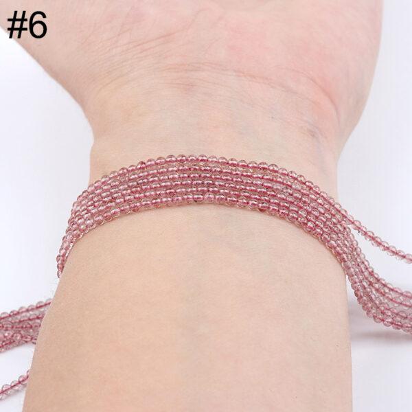 small size various genuine natural gemstones bead, 2 mm whole strand round bead - Image 7