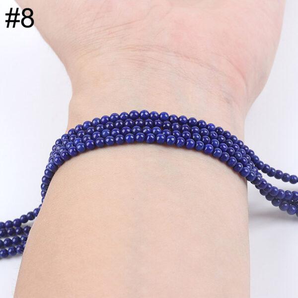 small size various genuine natural gemstones bead, 3 mm whole strand round bead - Image 9