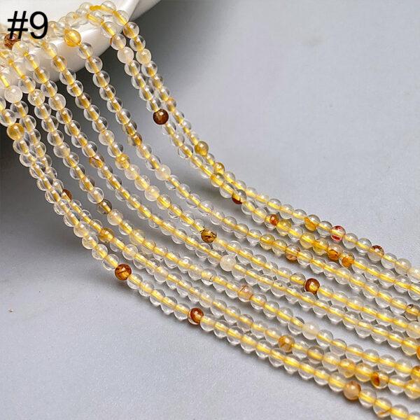 small size various genuine natural gemstones bead, 2 mm whole strand round bead - Image 10