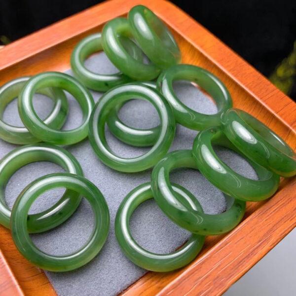nephrite bead, ring bead, jade ring, jade bead, green bead, high quality bead, genuine bead, natural bead