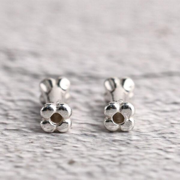 bone bead, spacer bead, s925 sterling silver, silver bead, oxidized silver bead - Image 3