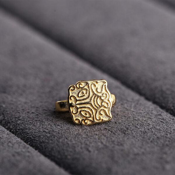beast bead, beast clasp, s925 sterling silver, silver findings, golden clasp, gild hook - Image 4