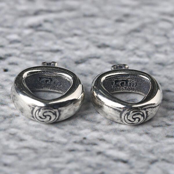 ring bead, flower bead, spacer bead, s925 sterling silver, silver bead, oxidized silver bead - Image 5