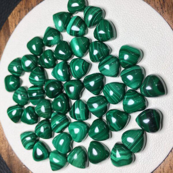 malachite bead, heart bead, green bead, clear bead, ring gemstone, pendant gemstone