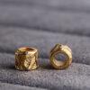 trunk bead, spacer bead, s925 sterling silver, silver bead, golden bead, gild bead
