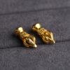 flower bead, hollow bead, vajra bead, buckle bead, spacer bead, s925 sterling silver, silver bead, golden bead, gild bead
