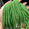 nephrite bead, round bead, whole strand bead, green bead, jade bead, high quality bead, genuine bead, natural bead