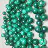 round bead, undrilled bead, malachite bead, green bead