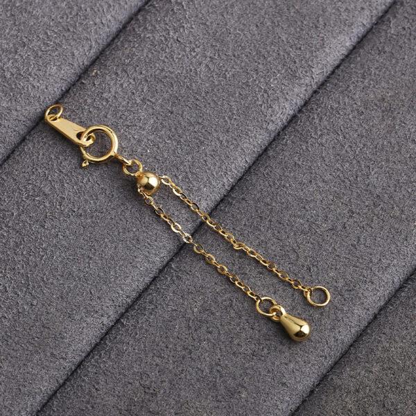 Extender Chain, Bracelet Extender, Necklace Extender, s925 sterling silver, silver Extender, golden Chain, gild Extender - Image 5