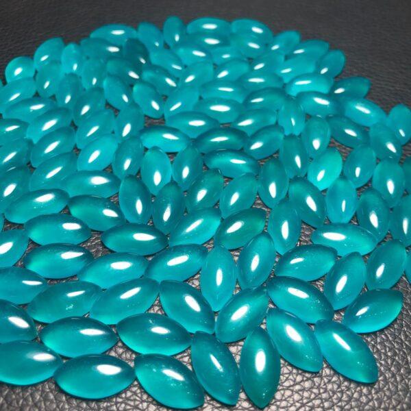 amazonite bead, horse eye bead, blue bead, clear bead, ring gemstone, pendant gemstone - Image 5